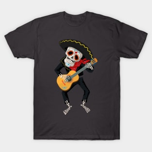 Sugar Skull Guitarist T-Shirt